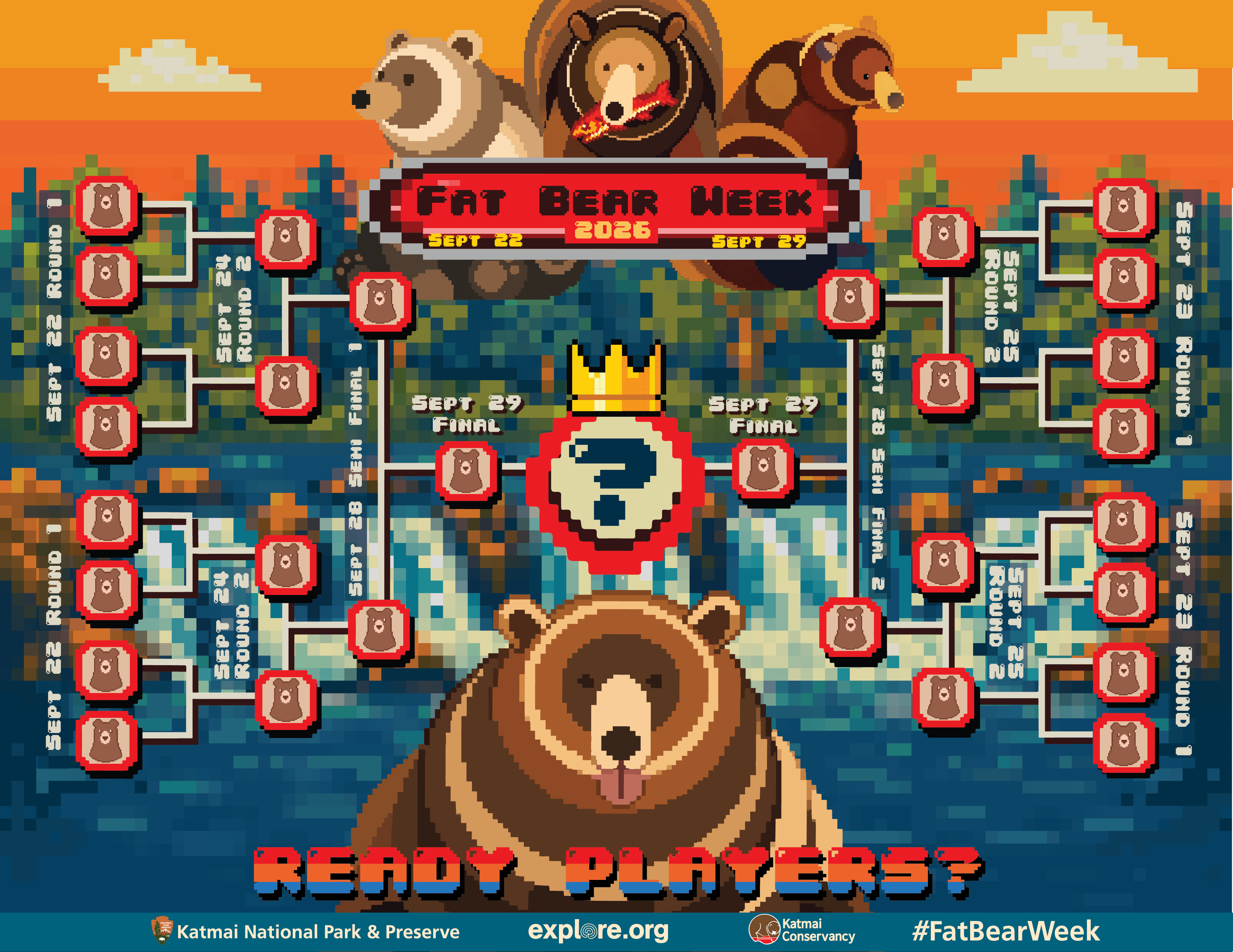 Fat Bear week bracket
