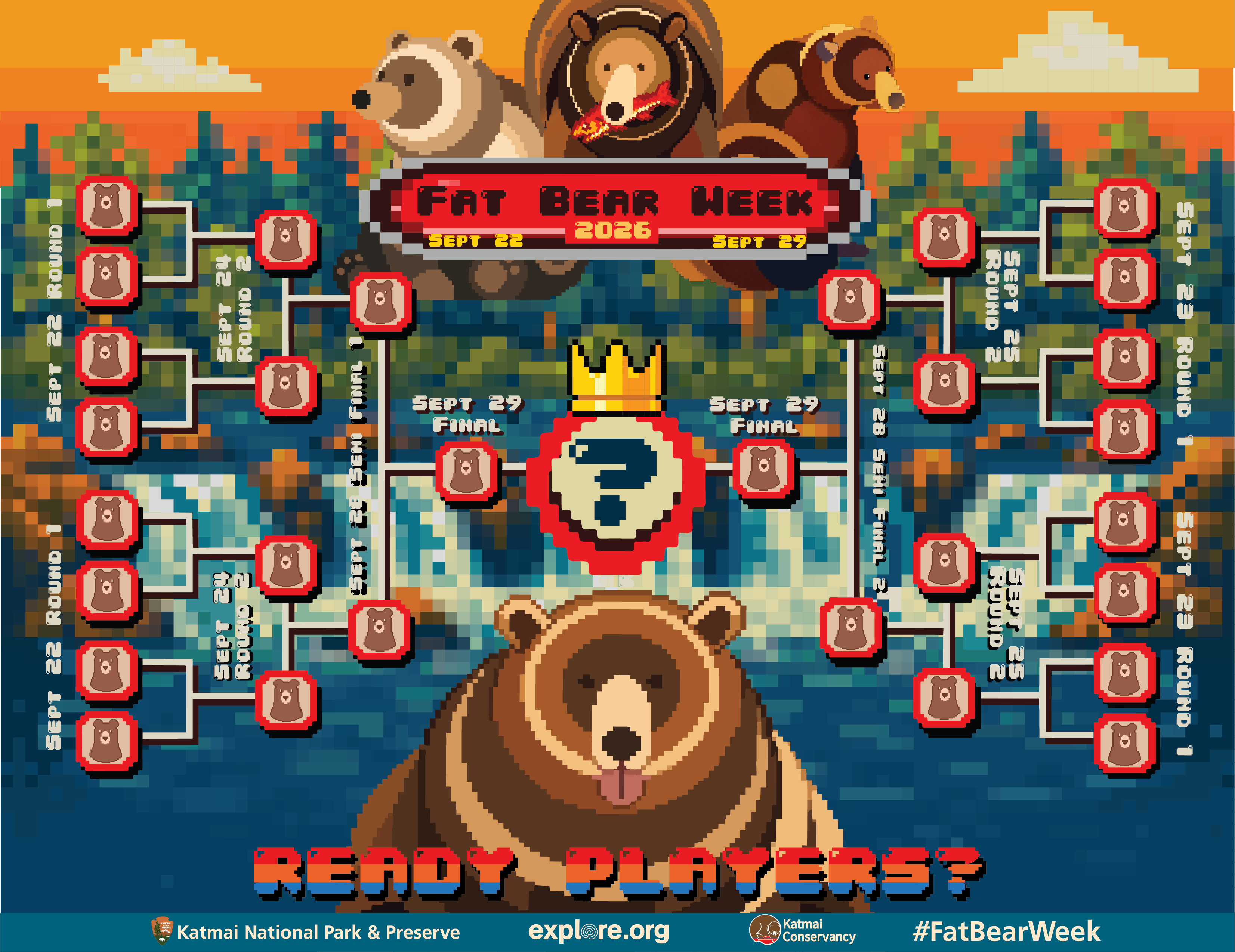 Fat Bear week bracket